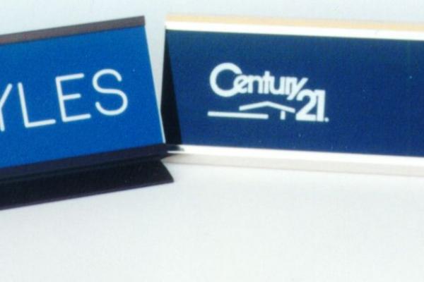 Image of Simple nameplates