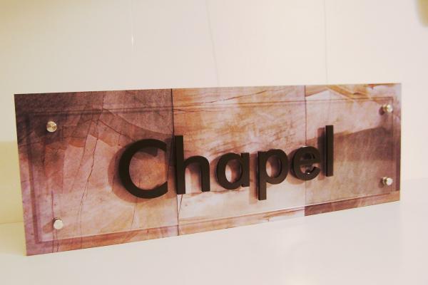 Image of Chapel Hanging Sign
