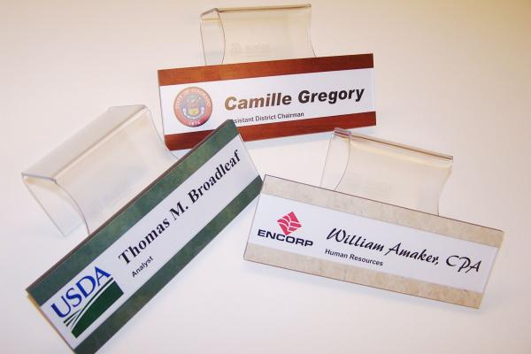 Image of Cubicle name holder