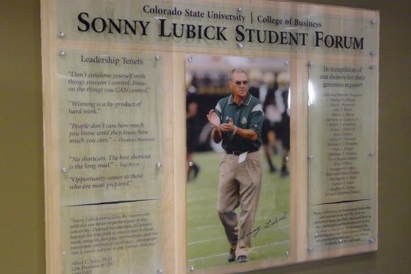 Image of Sonny Lubick Student Forum