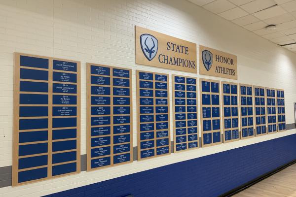 Recognition Wall - Athletes